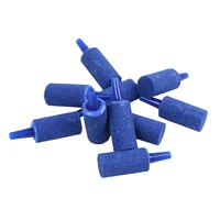 Fish Tank Mineral Bubbles Air Stone, 10 Pieces, Blue 2