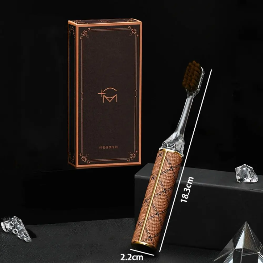 New Lipstick Shaped Toothbrush Detachable Portable Cleaning Teeth Ultra Soft Oral Care Travel