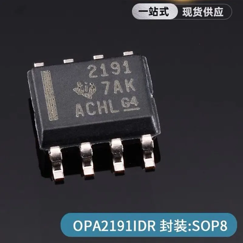 

10Pcs/Lot New Original Opa2191 Opa2191idr 2191 Operational Amplifier High Precision Operational Amplifier Chip IC