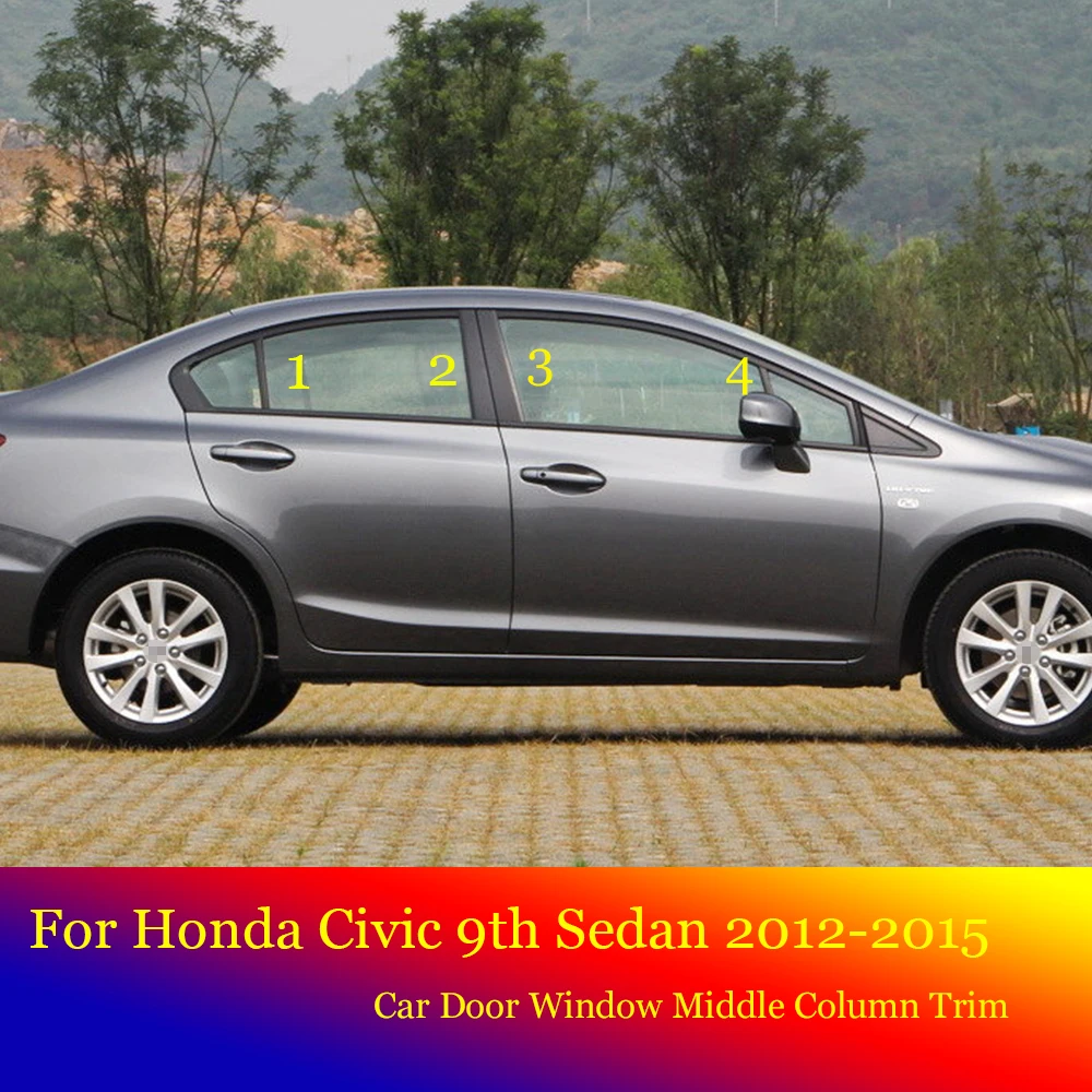 Ochranné lišty dverí Honda CIVIC 5dv. Sedan 2012r. - F16/20 HONDA Ochranné lišty dverí Honda CIVIC 5dv. Sedan 2012r. - F16/20 HONDA
