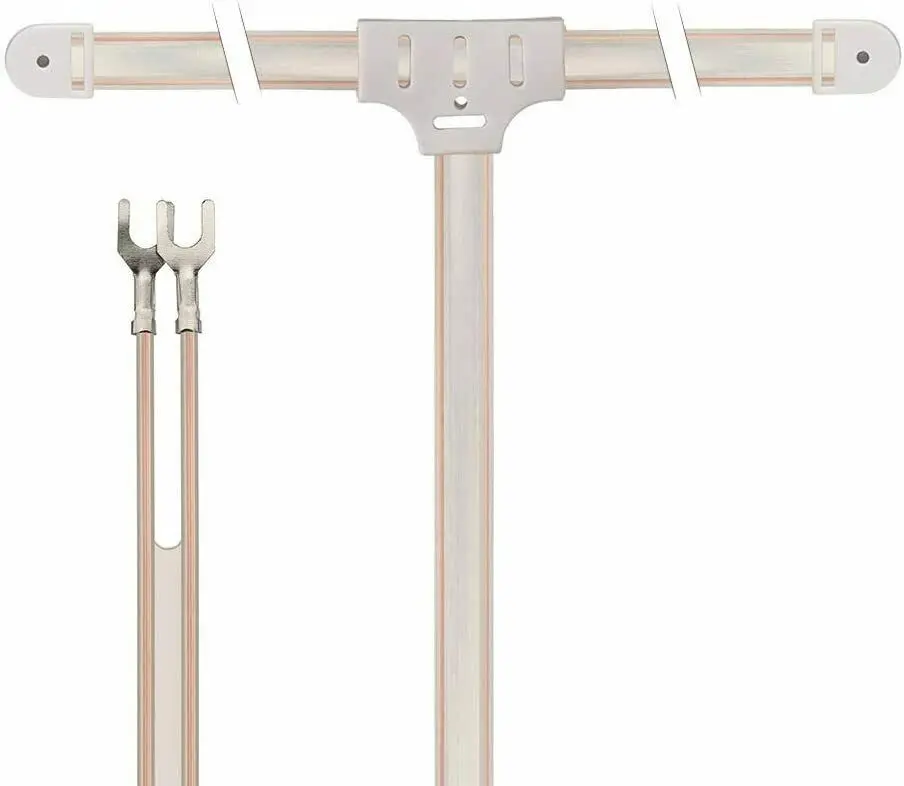Antenna Dipolo Fm 300Ohm Con Cavo Nudo A 2 Pin Doppio Cavo Per Ricevitore Bose Av Audio Vedio Sintonizzatore Tv Home Theater