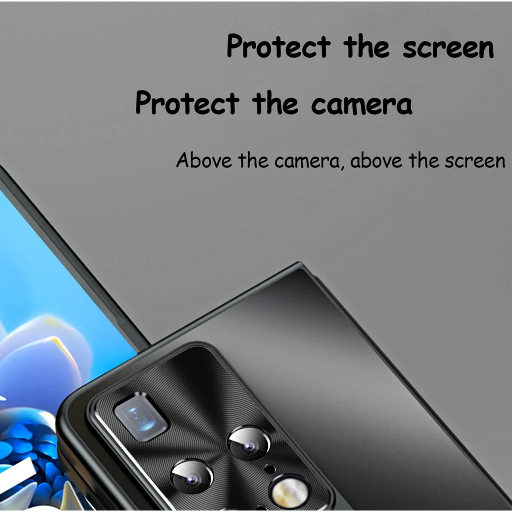 For Huawei Mate X2 5G Case Kickstand Bracket Camera Protection Stand Ultra-thin Shock-proof frosted Case With Pen Slot