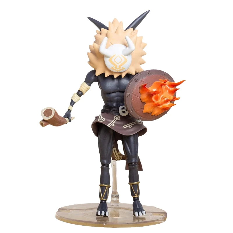 

18.5Cm Gk Genshin Impact Hilichurl Game Action Figure Two-Dimensional Movable Joint Ornament Model Garage Kit Doll Kid Toys Gift