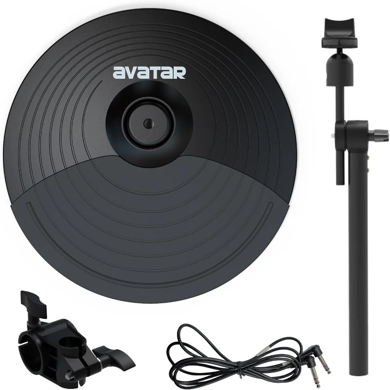 10inch Avatar Dual zone Universal Expansion Cymbal With Choke for Avatar Electronic Drum Set and precussion pad PD705 PD708