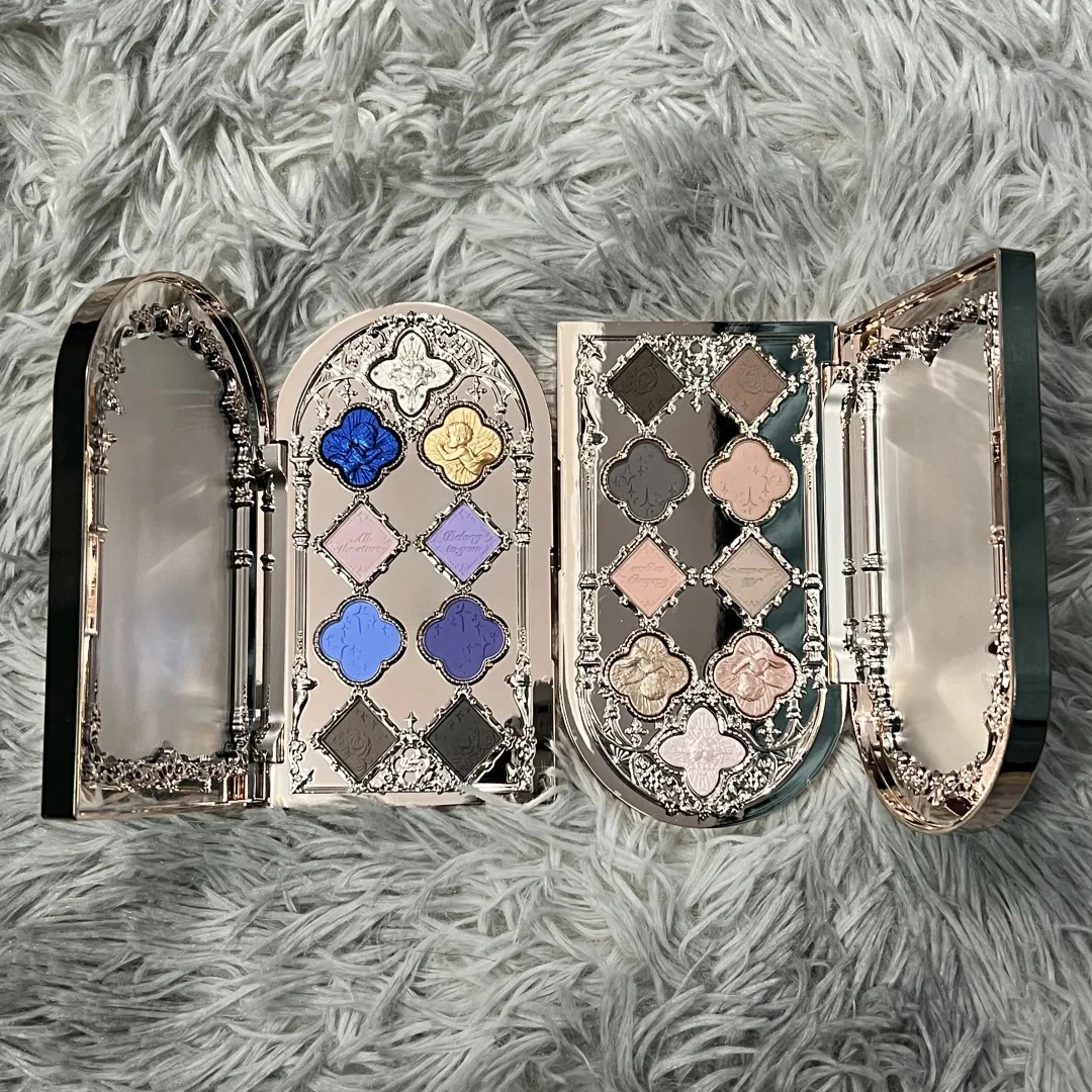 9 Color Eyeshadow Palette Matte Shimmer Glitter Vegan Cruelty Free Waterproof High Pigment eyeshadow