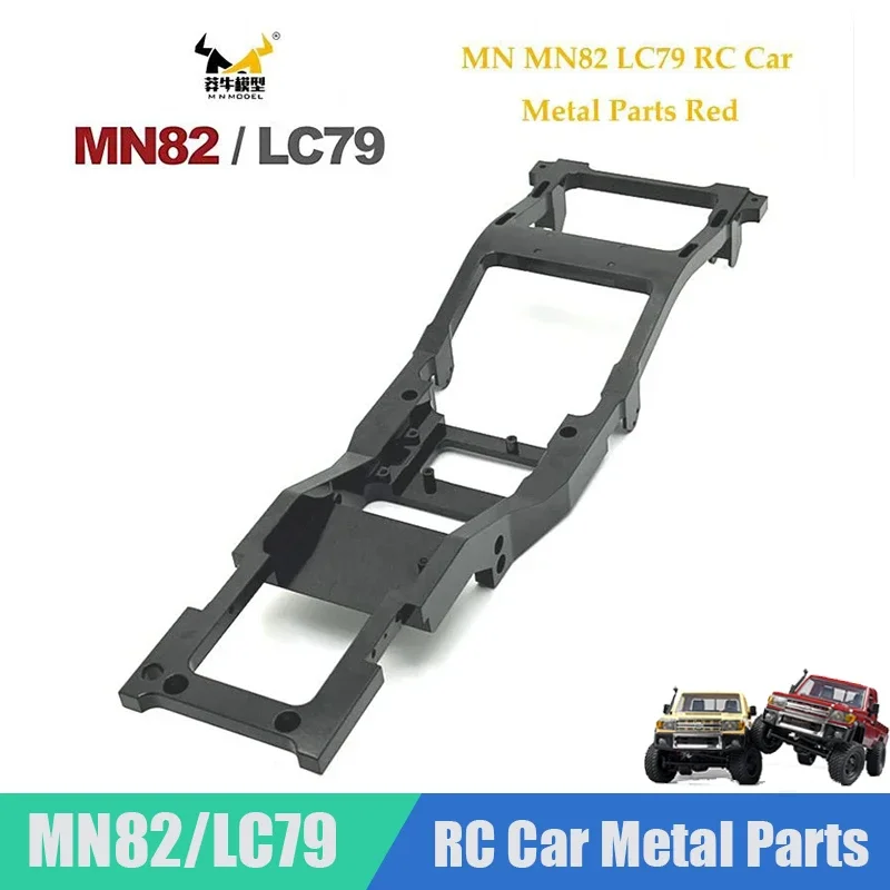 블랙 메탈 업그레이드 완충기 드라이브 샤프트 스티어링 기어 서보 타이어 휠 허브, MN MN82 LC79 RC 자동차 부품