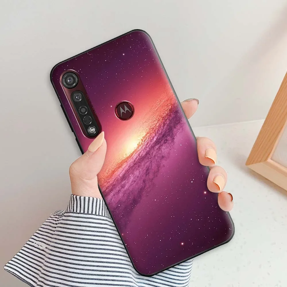 Sleek Matte Silicone Protective Case - Fashion TPU Back Cover for Motorola Moto G8 Plus, G8 Play & G8 Power