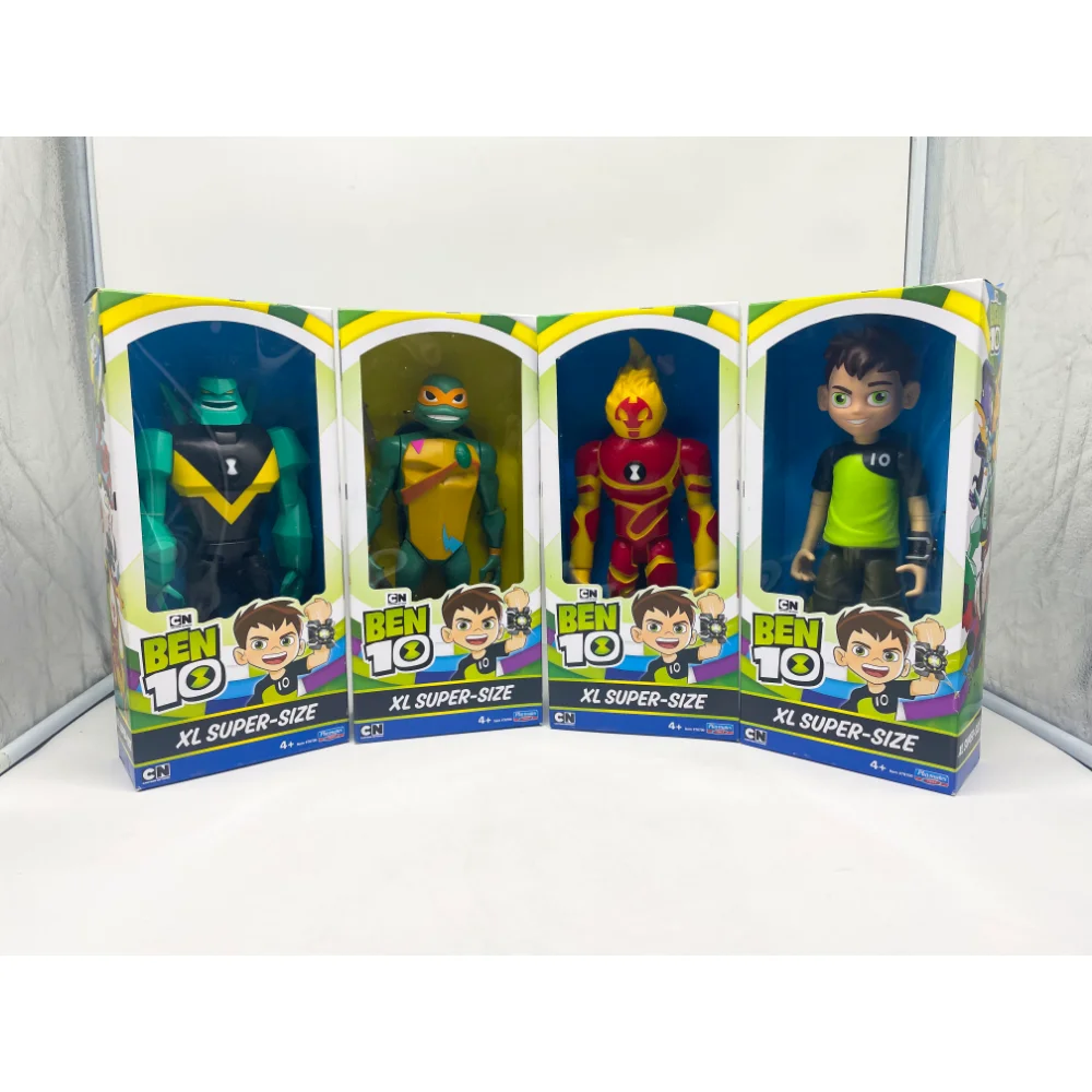 Genuine Omnitrix Ben10 Action Figure Ben Xl Super-Size Heatblast Diamondhead Doll Gifts Toy Model Anime Figures Collect Ornament