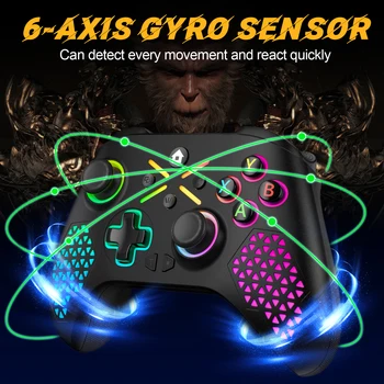 Wireless Gamepad For Xbox One ,Xbox Seris S ,Xbox Series X Console Win 7 8 10 Dual Vibra With Six Axis Gyroscope Game Controller 2