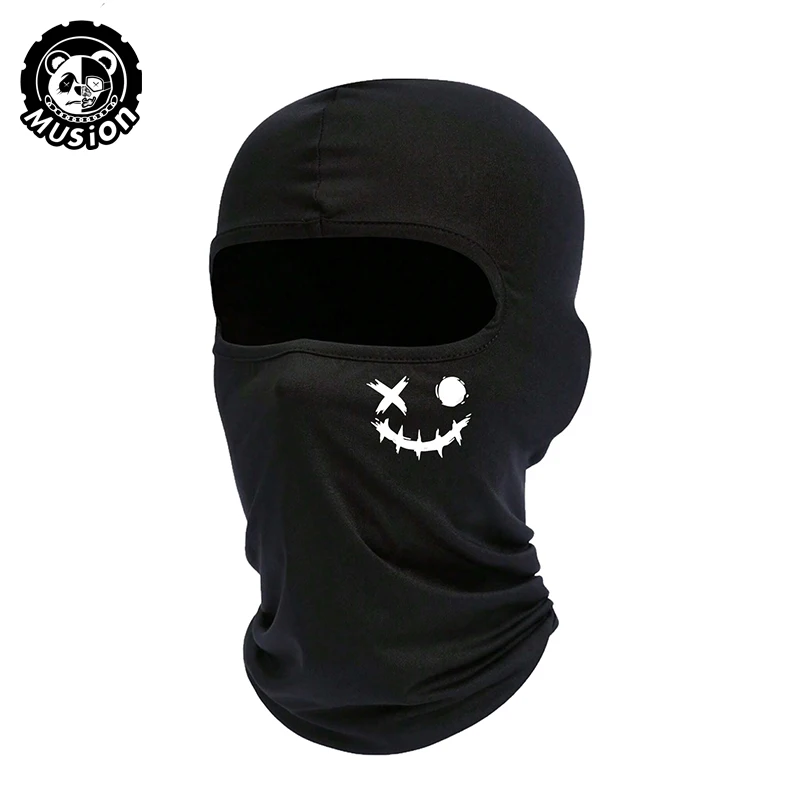 Fashionable Print Windproof Sun Protection Full Face Breathable Mask