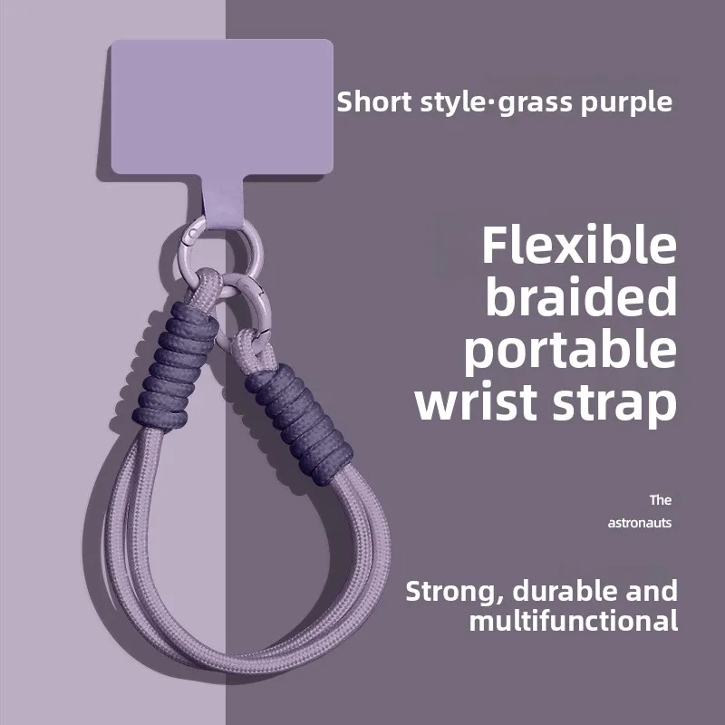 Colorful Woven Multi-Functional Mobile Phone Wrist Lanyard – Anti-Lost and Easy to Carry