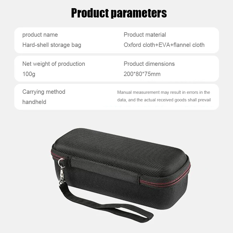 Portable Shockproof Hard Case for Handheld Sports Cameras