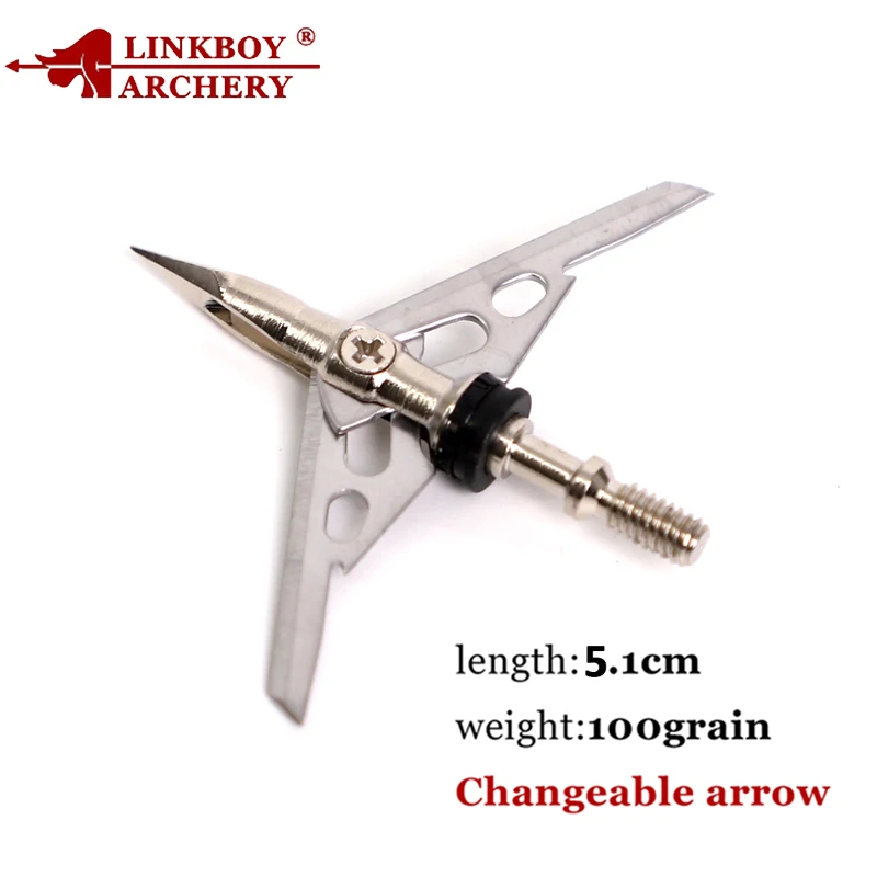 12PcsHunting2Blade100GrainArrowTipsArcheryBoltsArrow