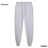 Men's Cotton Casual Pants Thickened Drawstring Sweatpants Loose Plus Size and Ankle Pants Black Gray Pants Sweatpants  Casual 2