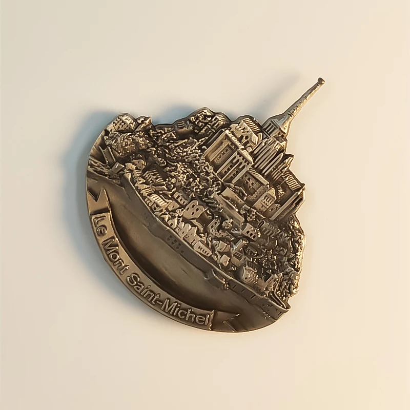 France，Mont Saint Michel，Metal，3D Stereoscopic，Tourism