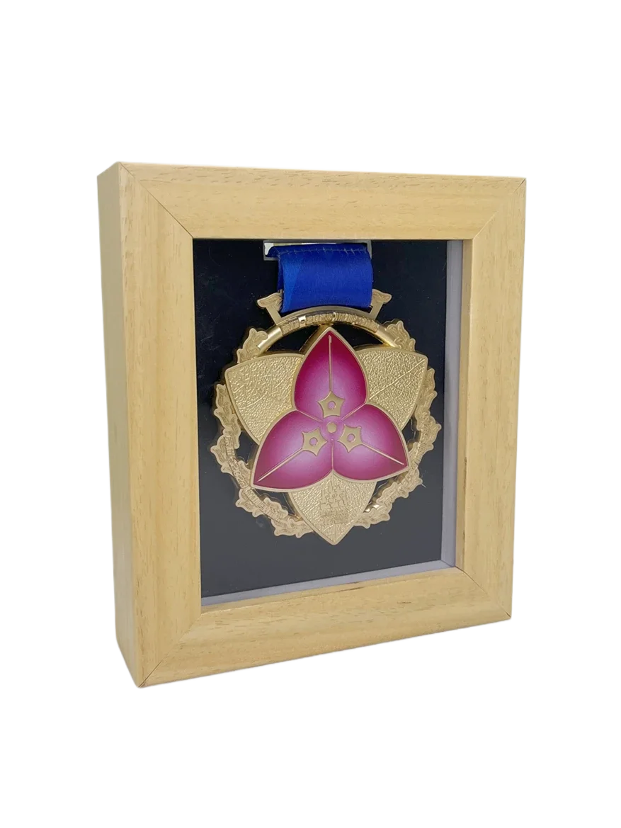 Cornice Per Medaglie In Legno - Display Per Maratona, Sport | Decorazione Scrivania - Foto 10