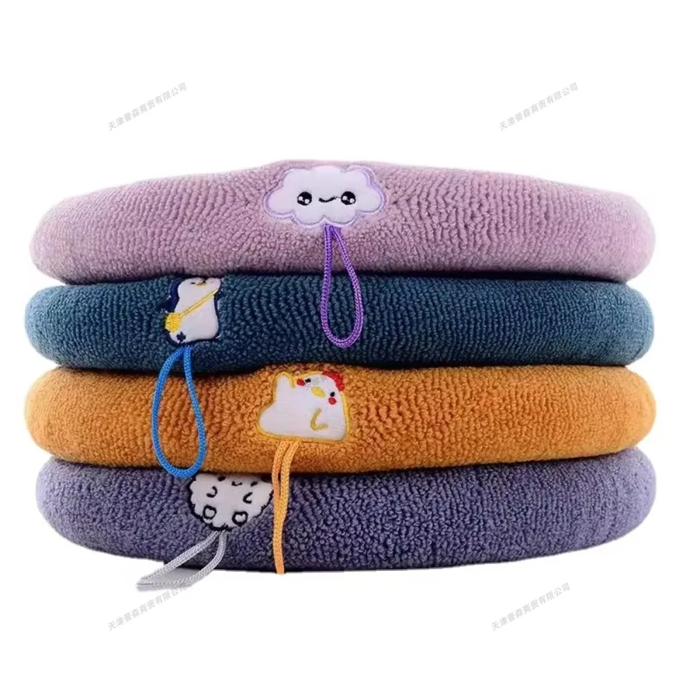 Toilet Seat Cover Mat Winter Thicken Warm Soft Washable Closestool Mat Seat Case Toilet Lid Pad Bidet Cover Bathroom Accessories