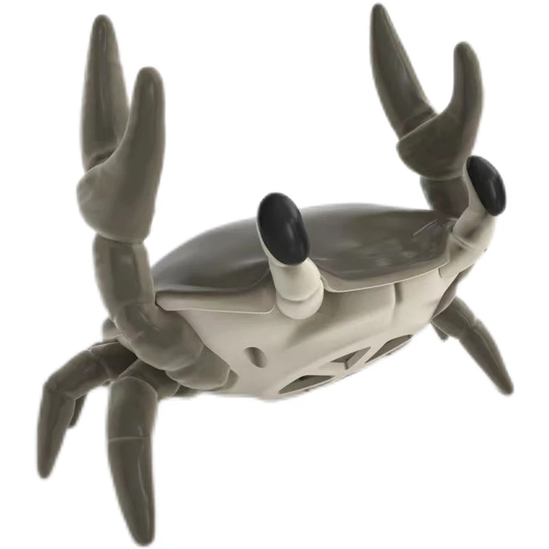 Creative Crab Shape Bluetooth Mini Speaker Phone Holder Portable Surround Sound Button Creative