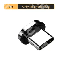 Magnetic USB-C to USB-C Adapter with 40Gbps Data Transfer & 100W Fast Charging, 8K Display Support - Other (1Pc Silver Plug)