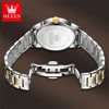 OLEVS 3619 Mens Watch Top Brand Fashion Original Quartz Watch for Man China Loong Dragon Dial Waterproof Luminous Date Reloj 5