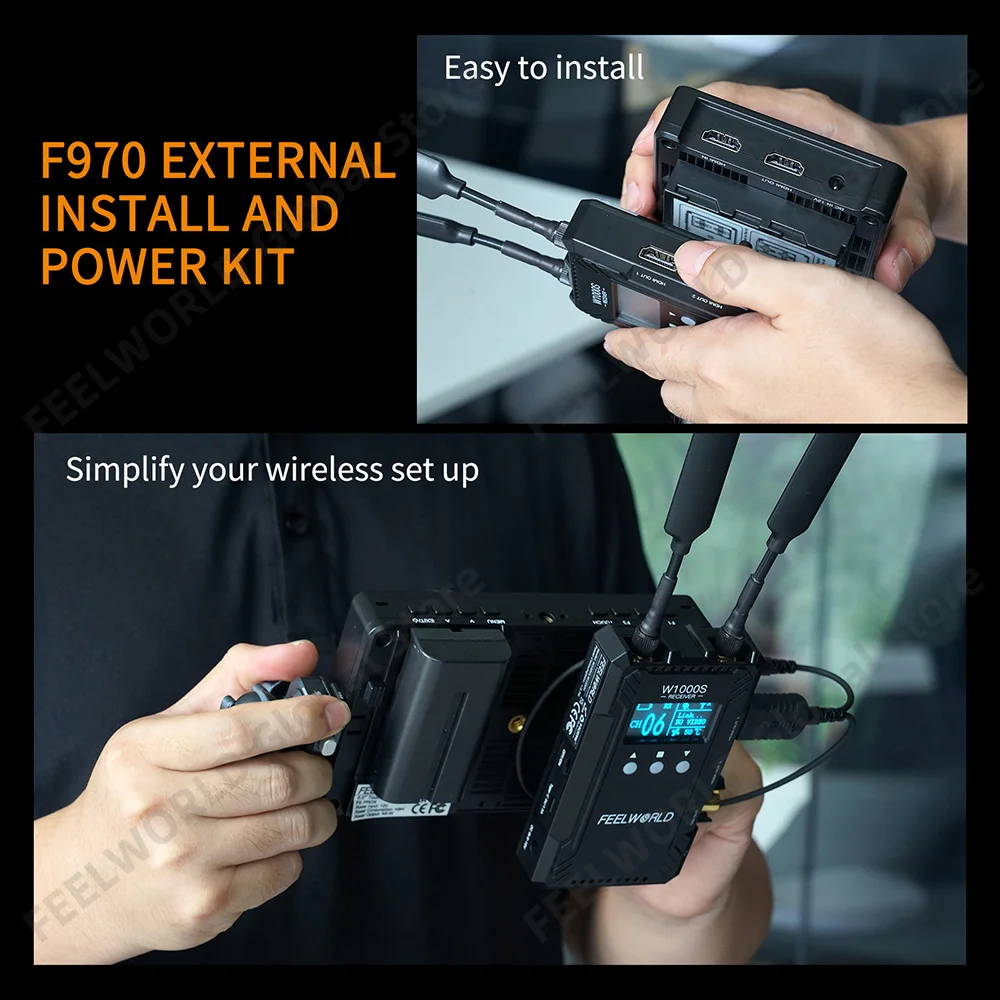 FEELWORLD F5 PROX 5.5 Inch 3D LUT 4K HDMI Touch Screen DSLR Camera Field Monitor IPS Full HD 1920x1080 1600nit