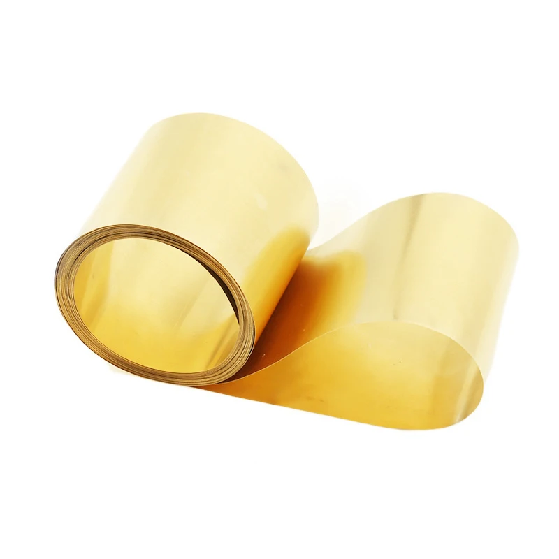 

Length 0.5/1Meter H62 Brass Shim Sheet Foil Thickness 0.1 - 1mm Metal Thin Sheet Foil Plate Width 10-400mm