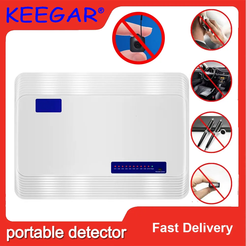 Segnale Rf Mini Rilevatore Di Telecamere Nascoste Audio Bug Gps Gadget Anti Spia Gsm 2G 3G 4G 5G Tutti I Segnali Jammer Blocker Dispositivo Gps Gsm