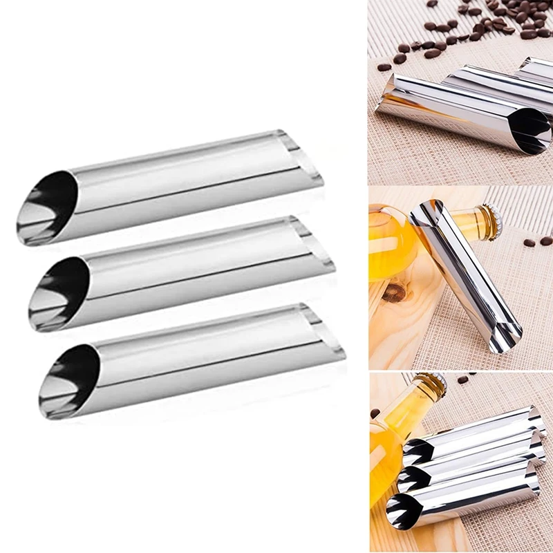 Brioche Pane Pagnotta Cannoli Tubi In Acciaio Inox Cannoli Forme Antiaderente Crema Corno Danese Pasticceria-Stampi
