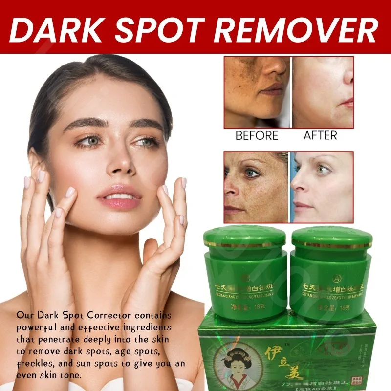 Whitening Freckle Removing Cream Effectively Remove Melasma Dark Spot Acne Marks Lightening Melanin Face Skin Care