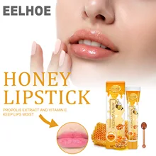 

Eelhoe Honey Lipstick Moisturizing Lip Mask Effectively Nourishes the Lip Skin Lip Care Fades Lip Wrinkles Easy to Absorb