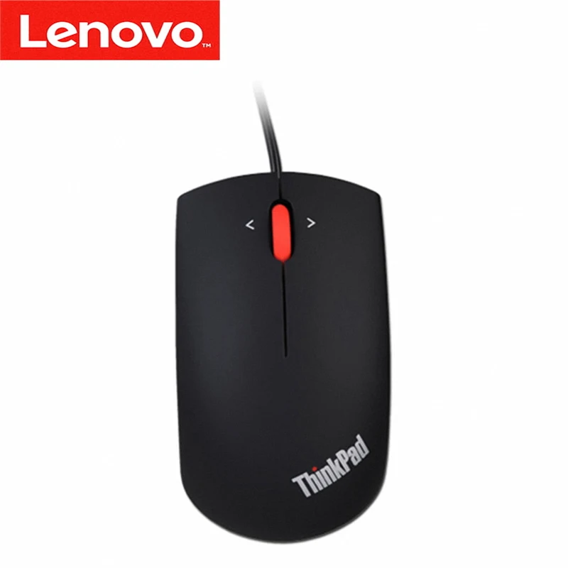 Lenovo thinkpad wired mini mouse do computador com 1000 dpi usb