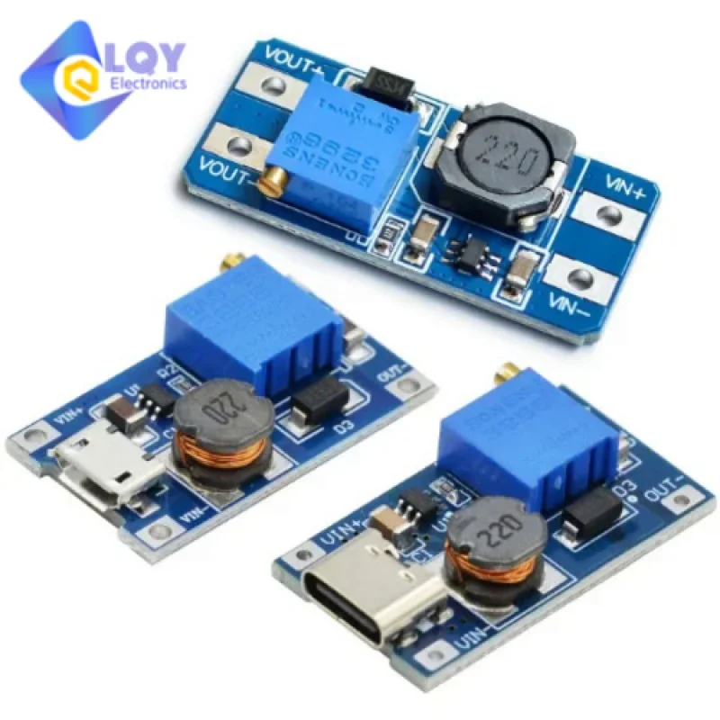 5 Pz/Lotto Mt3608 2A Max Dc-Dc Modulo Di Alimentazione Step Up Modulo Di Alimentazione Booster Per