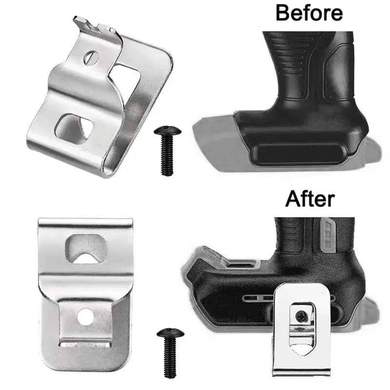 Belt Clip Hook and Bit Holder Kit