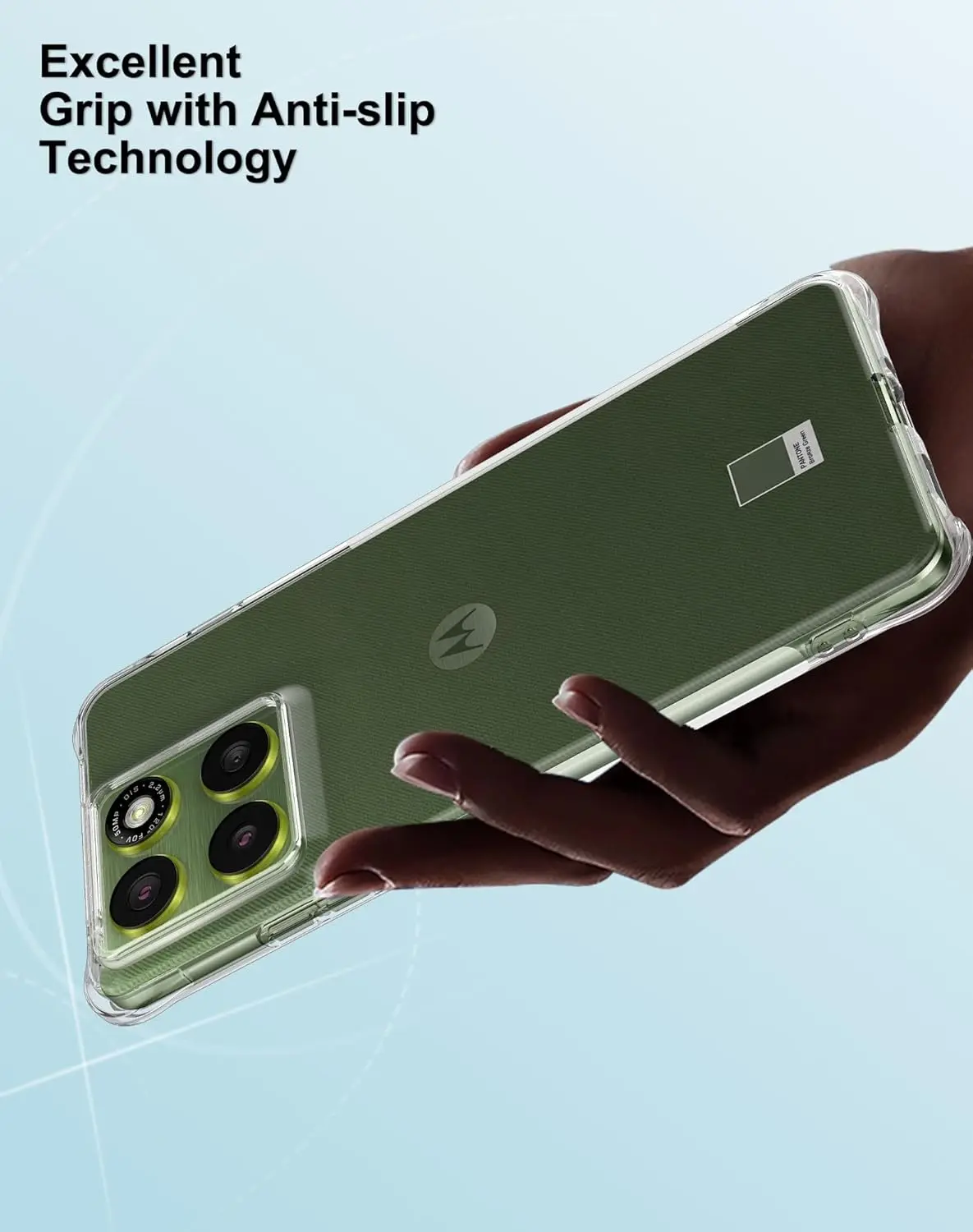 Reinforced Corner Clear Shockproof TPU Case with Camera Protection