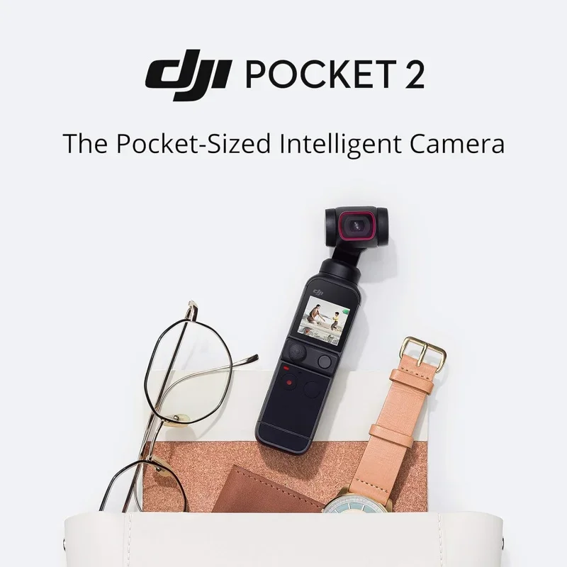 pocket 2-Handheld 3-axis gimbal stabilizer with 4K camera 1/1.7 &rdquo;CMOS 64MP photo pocket-sized ActiveTrack 3.0