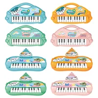 Electronic Piano Toys 13 Key Portable Music Piano Toy Electronic Musical Instrument Toys Multifunctional Kids Music Learning Toy 1