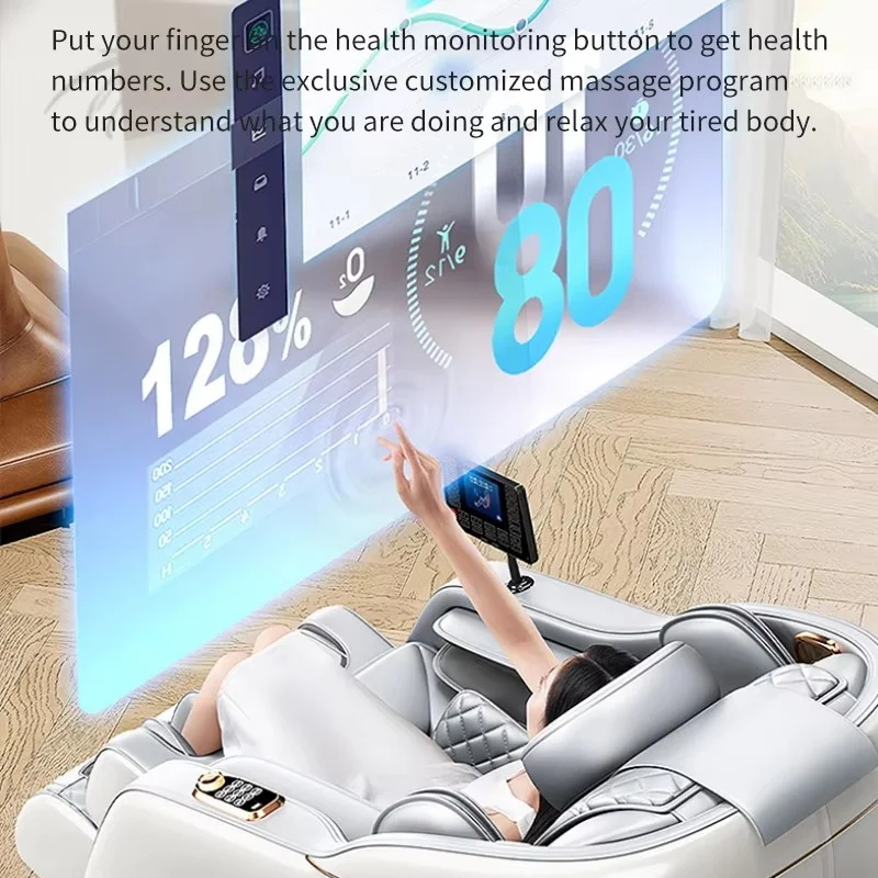 Jinkairui Home Zero gravity Massage Chair Electric Heating Recline Full Body Massage Chair Intelligent Shiatsu CE Massage Sofa 5