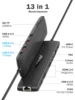 Lemorele TC96 USB Hub USB 3.1 Dock Station USBC to Dual HDMI 4K 10Gpbs Type-C Adapter VGA USBC 3.1Gigabit Ethernet for Mac Win 3