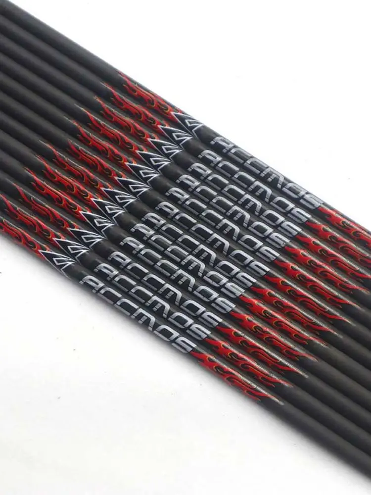 Description Picture 2 of item6/12pcs 32in ID 4.2mm Pure Carbon Arrow Shaft Spine 300 — 1800 Archery Accessory