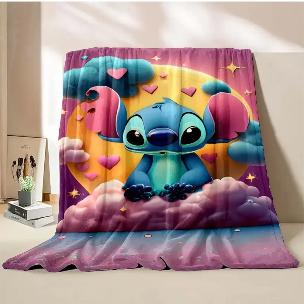 Description Picture 3 of itemStitch Angel Blanket 4 Season Soft Fluffy Throw Kids Adult Quilt Sofa Bed Throw Blanket Outdoor Travel Camping Sheet Girls Gift
