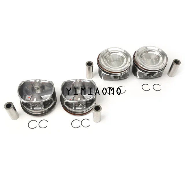 A2700301917 Engine Piston Assembly Oversized 0.5MM For Mercedes  