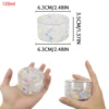 120ml Clear Flash Shell Crunchy Crystal Slime Kit DIY Scented Soft Non-Stick Putty toy for Kids Christmas Gift Party Favor 3