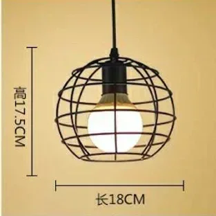 

Modern Ceiling Light Vintage industrial Ceiling Lamp Shade Retro Loft Plafonniers Indoor Lighting Living Room Kitchen Home Decor