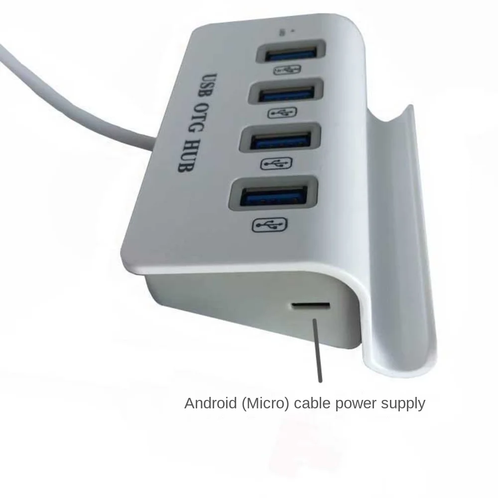 OTG Hub USB OTG HUB Docking Station USB2.0 4 in 1 Dock Holder Hub Micro 4 in 1 USB Docking Station for Mobile/PC