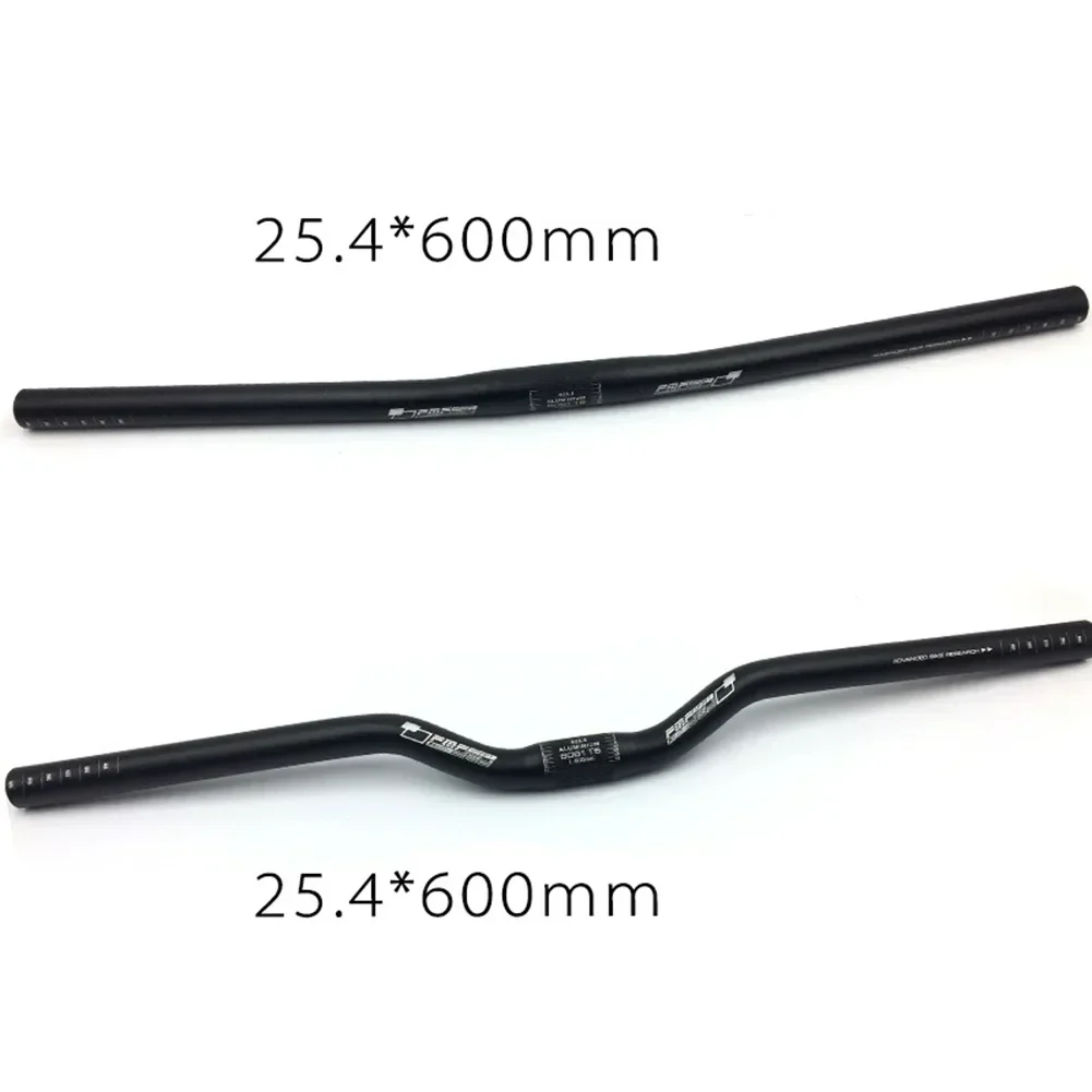 25.4mm Diameter Bike Handlebar 600mm Length Aluminum Alloy 6061 Riser Bar Fixed Gear Folding Mountain Bike bicycle handlebar