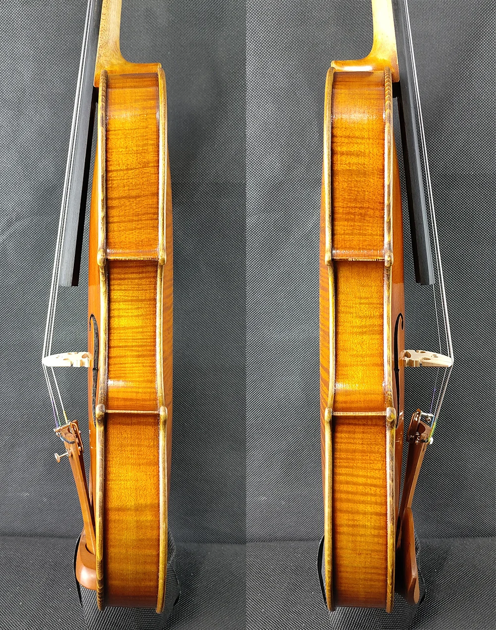 Acoustic Violin 4/4 Size Amati Model Handmade Oil Varnish Spruce Copy 19th Century French 50 Years Old