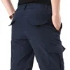 Outdoor Waterproof Tactical Cargo Pants Men Breathable Casual Army Military Long Trousers Male Quick Dry Cargo Pants 3