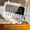 TC530 Espresso Machine with Milk Frother，Semi Automatic Coffee Machine with Grinder,Easy To Use Espresso Coffee Maker 3