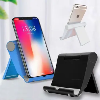 Universal Foldable Desk Phone Holder Mount Stand for IPhone Xiaomi Mobile Phone Holder For Huawei Samsung Tablet Desktop Holder 1