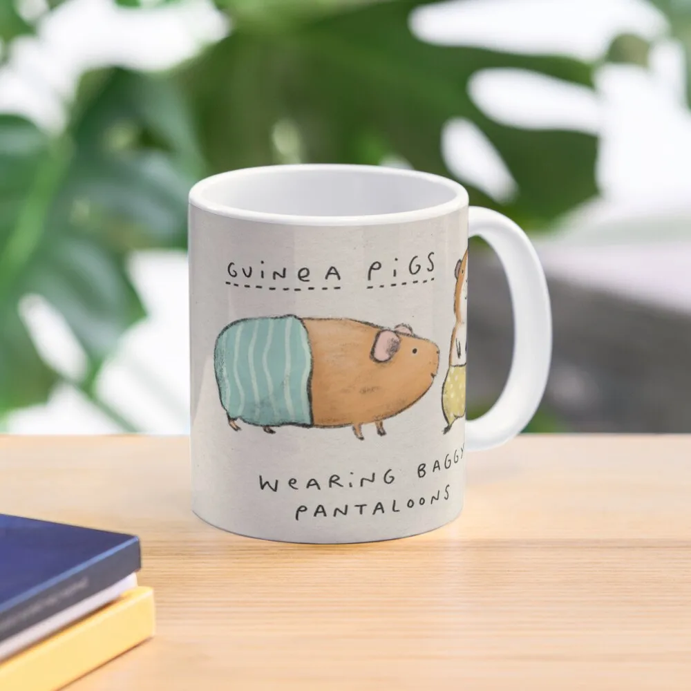 

Guinea Pigs Wearing Baggy Pantaloons Coffee Mug Beautiful Teas Ceramic Cups Large Cups For Cafe Mug